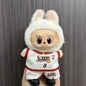 Anime Labubu Doll Clothes Football Basketball Jerseys Labubu Idol V1 V2 Dolls Clothing Accessories 15/17Cm Plush Doll Universal