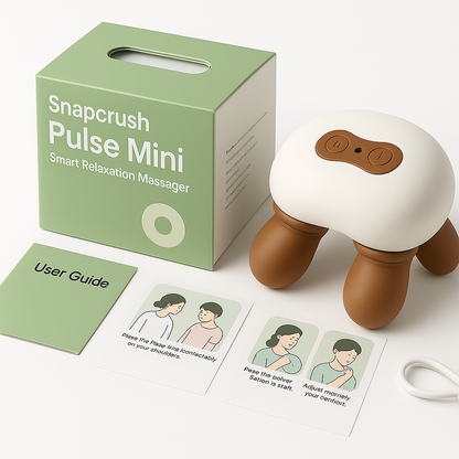 Smart Neck & Shoulder Massager with Heat Therapy – Perfect Gift for Relaxation